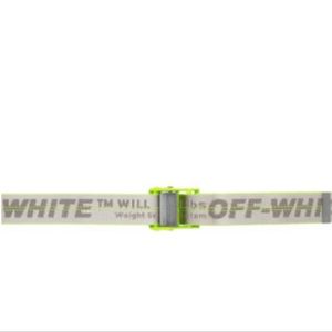 Off White Industrial Belt